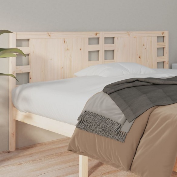 Tête de lit 141x4x100 cm Bois massif de pin