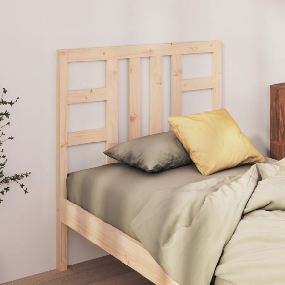Tête de lit 81x4x100 cm Bois massif de pin