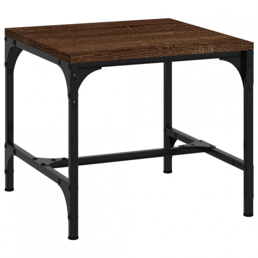 Table d'appoint Chêne marron 40x40x35 cm 