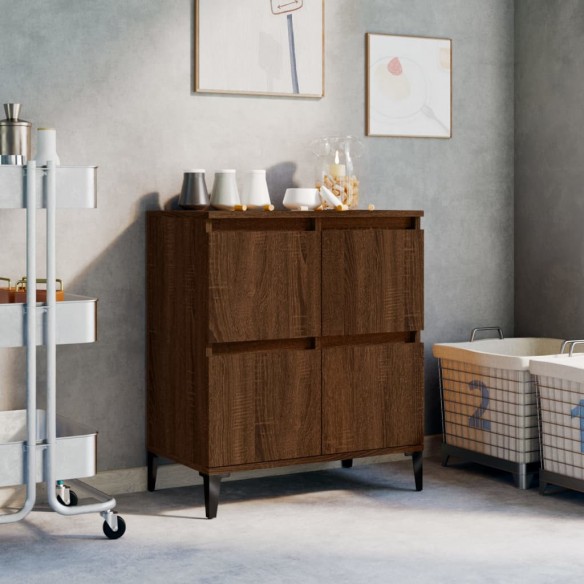 Buffet Chêne marron 60x35x70 cm 
