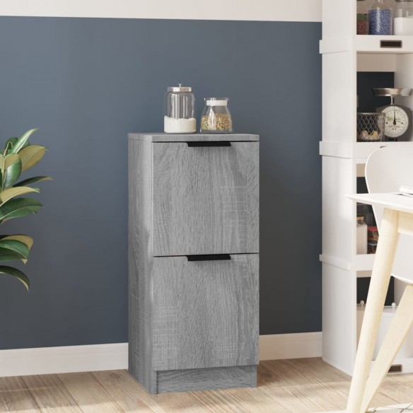 Buffet Sonoma gris 30x30x70 cm 