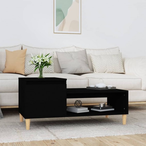 Table basse Noir 100x50x45 cm 