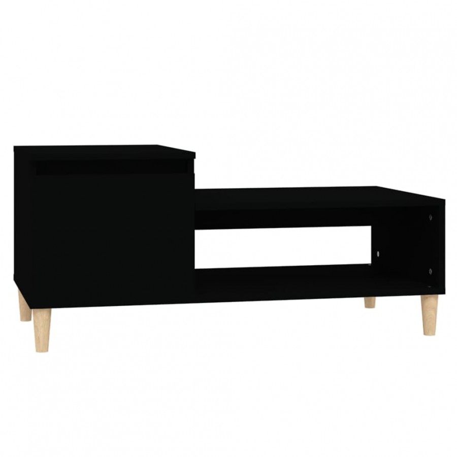 Table basse Noir 100x50x45 cm 