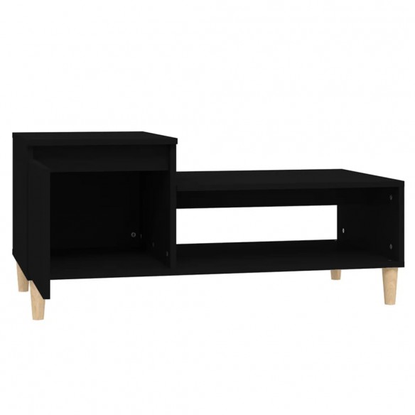 Table basse Noir 100x50x45 cm 