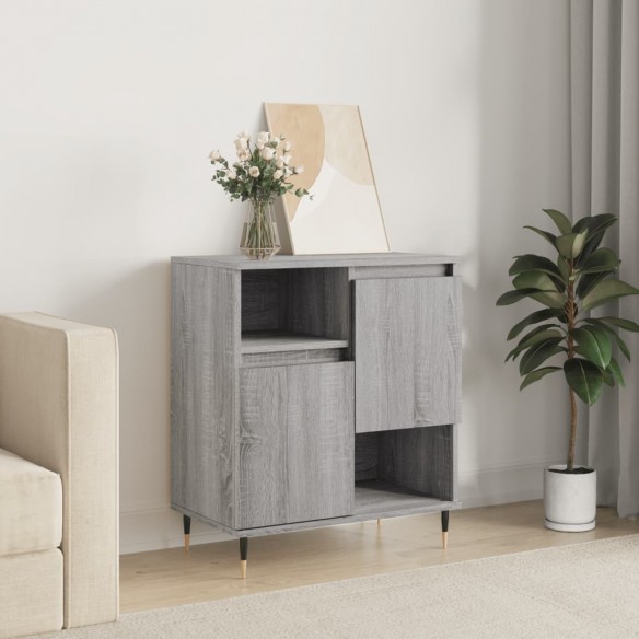 Buffet Sonoma gris 60x35x70 cm 