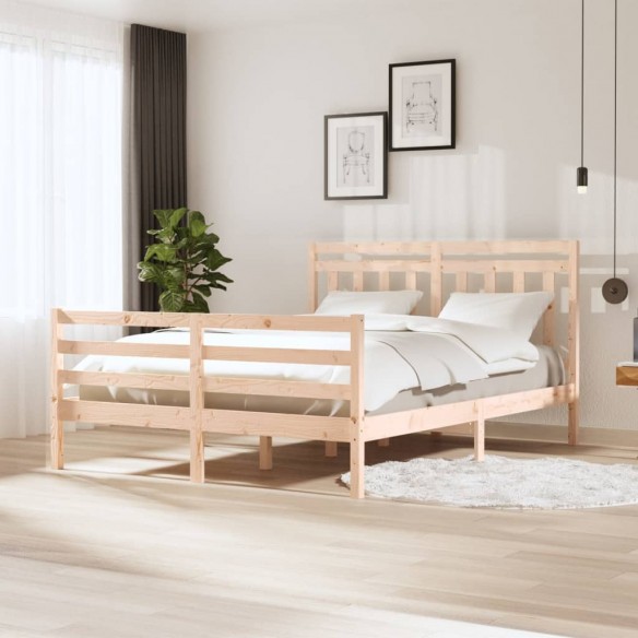 Lit Bois massif 160x200 cm