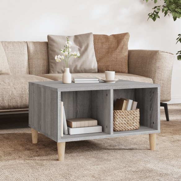 Table basse Sonoma gris 60x50x36,5 cm 