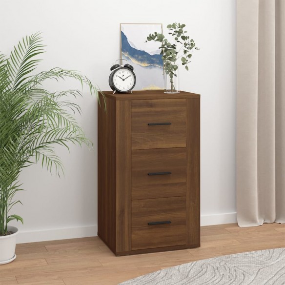 Buffet Chêne marron 40x33x70 cm 