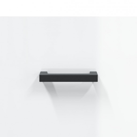 Tables de chevet 2 pcs blanc brillant 40x35x47,5 cm