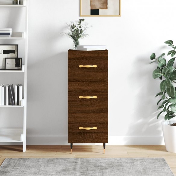 Buffet Chêne marron 34,5x34x90 cm 