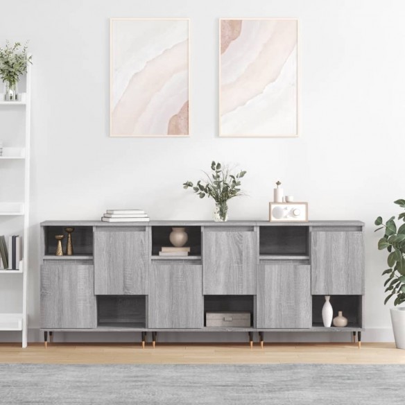 Buffets 3 pcs Sonoma gris 