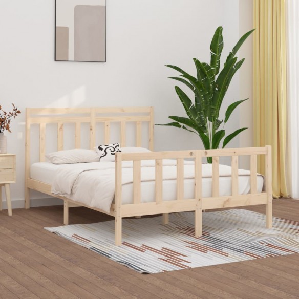 Lit Bois de pin massif 120x200 cm