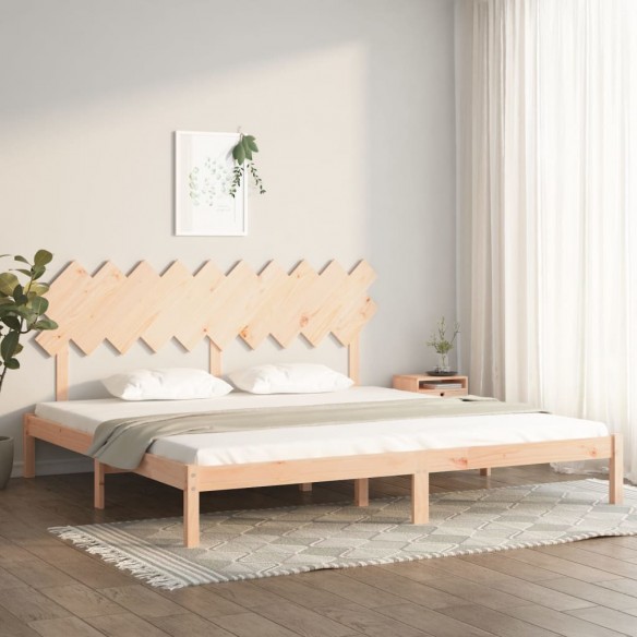 Lit 200x200 cm Bois massif