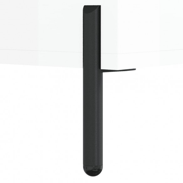 Meuble TV Blanc brillant 102x36x50 cm 