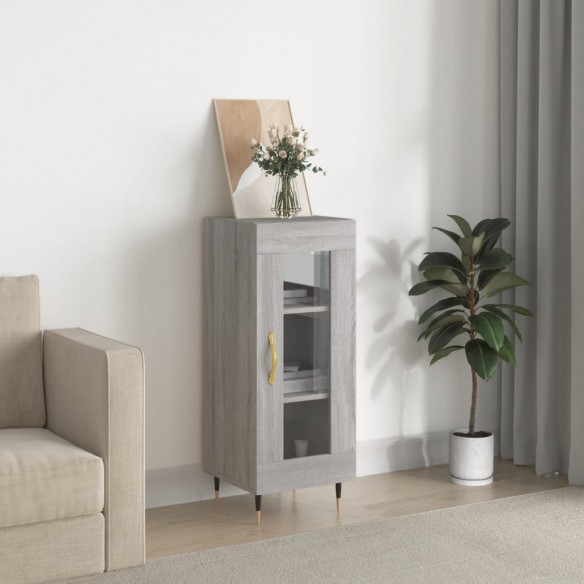 Buffet Sonoma gris 34,5x34x90 cm 