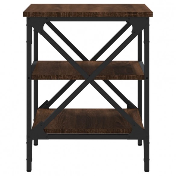 Table d'appoint Chêne marron 40x42x50 cm 