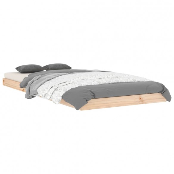 Lit 90x200 cm Bois de pin massif Lit 90x200 cm Bois de pin massif