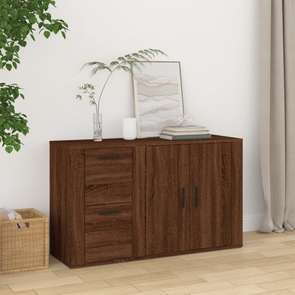 Buffet Chêne marron 100x33x59,5 cm 