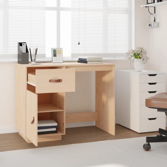 Bureau 95x50x75 cm Bois massif de pin Bureau 95x50x75 cm Bois massif de pin
