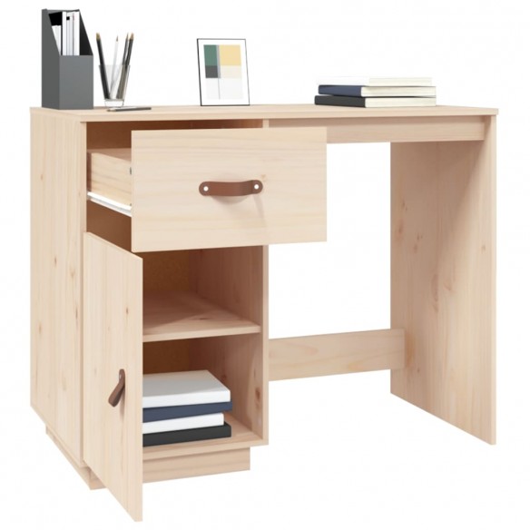 Bureau 95x50x75 cm Bois massif de pin Bureau 95x50x75 cm Bois massif de pin