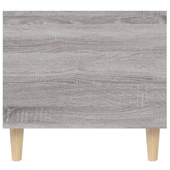 Table basse Sonoma gris 90x49x45 cm 