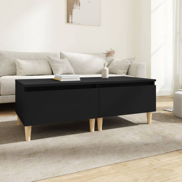 Tables d'appoint 2 pcs Noir 50x46x35 cm 
