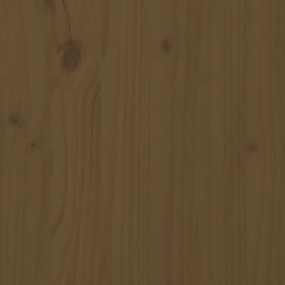 Table basse Marron miel 90x49x40,5 cm Bois massif de pin