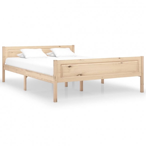 Lit Bois de pin massif 120x200 cm