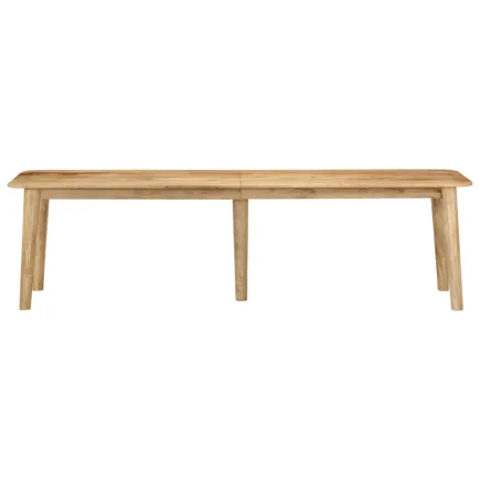 Banc 160x40x45 cm bois massif de manguier 2