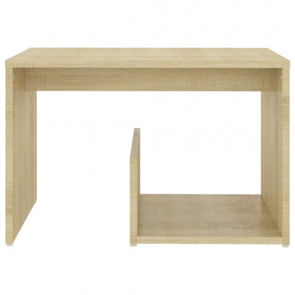 Table d'appoint Chêne sonoma 59x36x38 cm Aggloméré Table d'appoint Chêne sonoma 59x36x38 cm Aggloméré
