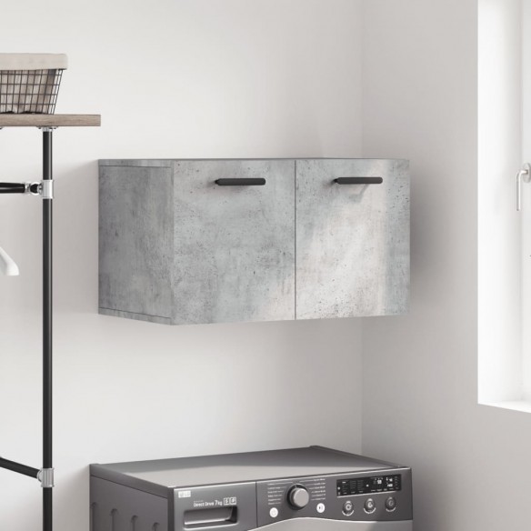 Armoire murale Gris béton 60x36,5x35 cm 