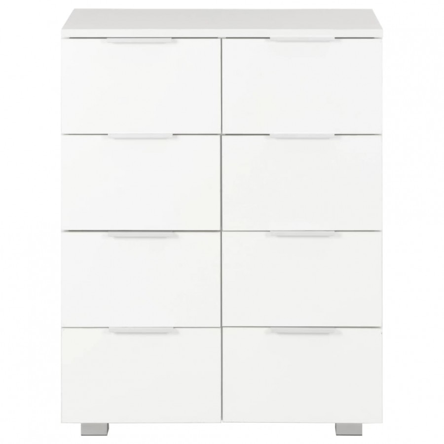 Buffet Blanc brillant 60x35x80 cm