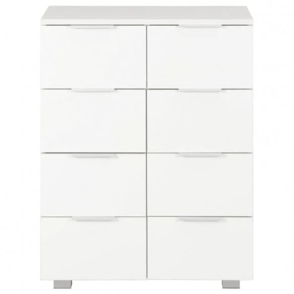 Buffet Blanc brillant 60x35x80 cm  Buffet Blanc brillant 60x35x80 cm