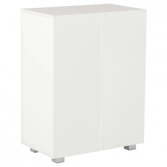 Buffet Blanc brillant 60x35x80 cm  Buffet Blanc brillant 60x35x80 cm