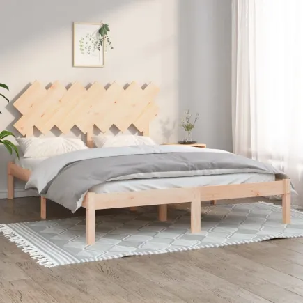 Lit 140x200 cm Bois massif