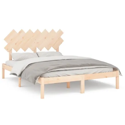 Lit 140x200 cm Bois massif 2