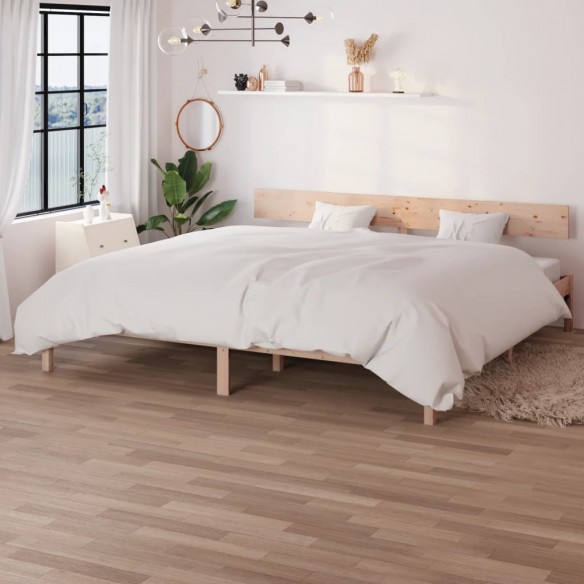 Lit Bois de pin massif 180x200 cm UK Super King