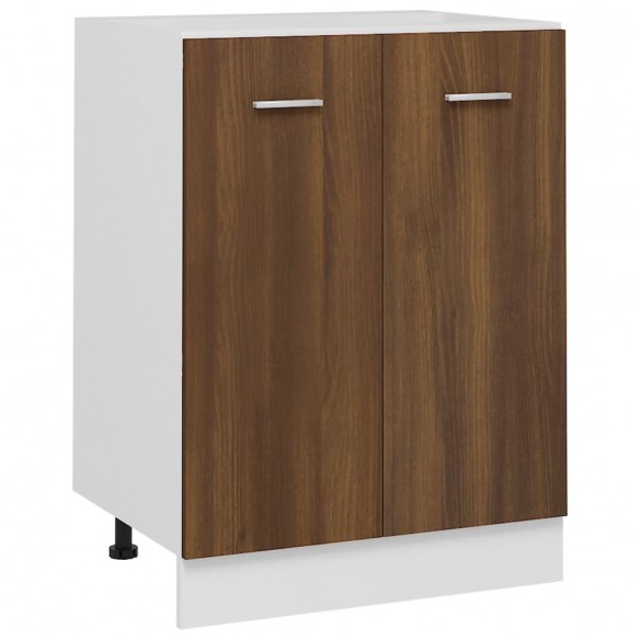 Armoire de plancher Chêne marron 60x46x81,5cm 