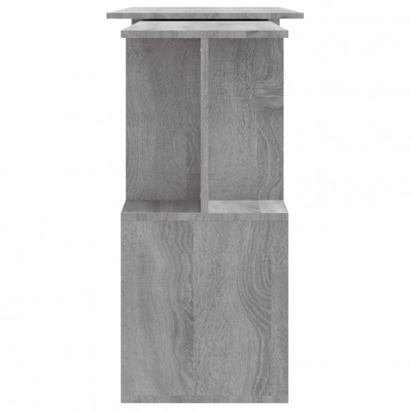 Bureau d'angle Sonoma gris 200x50x76 cm 