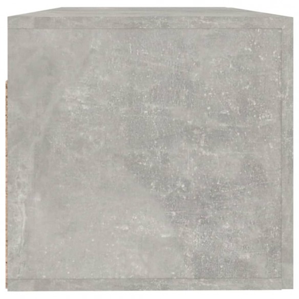 Armoire murale Gris béton 100x36,5x35 cm 