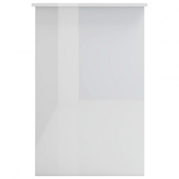 Bureau Blanc brillant 100 x 50 x 76 cm Aggloméré Bureau Blanc brillant 100 x 50 x 76 cm Aggloméré