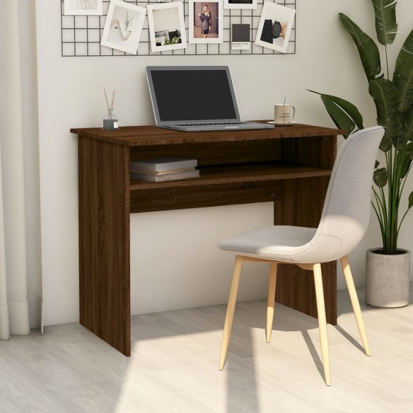 Bureau Chêne marron 90x50x74 cm 