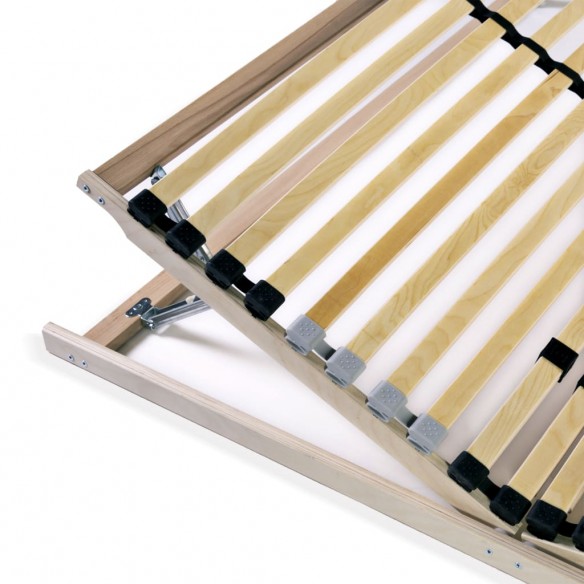 Cadre avec 28 lattes 7 zones 100 x 200 cm
