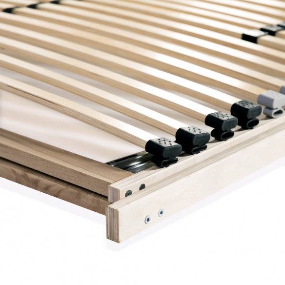 Cadre avec 28 lattes 7 zones 100 x 200 cm