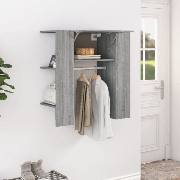 Armoire de couloir Sonoma gris 97,5x37x99 cm 
