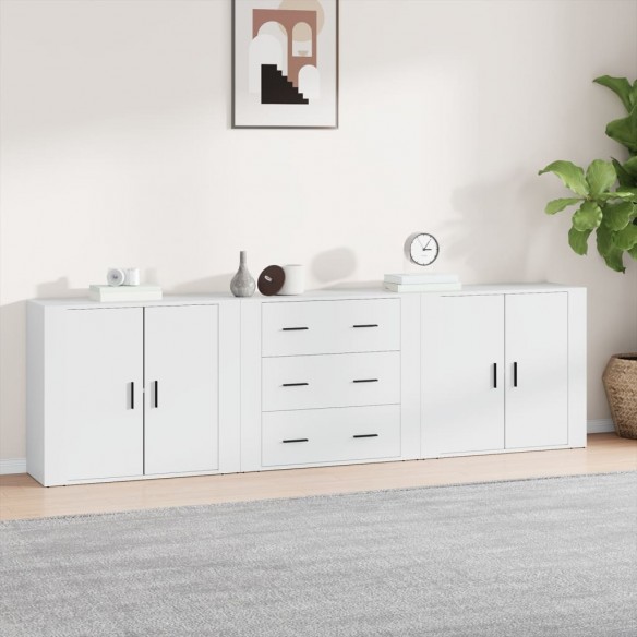 Buffets 3 pcs Blanc 