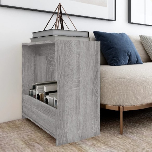 Table d'appoint Sonoma gris 50x26x50 cm 