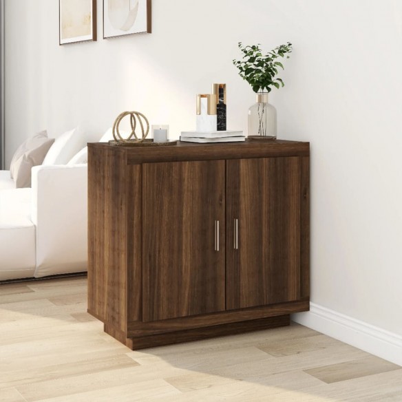 Buffet Chêne marron 80x40x75 cm 