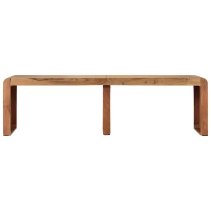 Banc 160x38x45 cm bois massif d'acacia 2