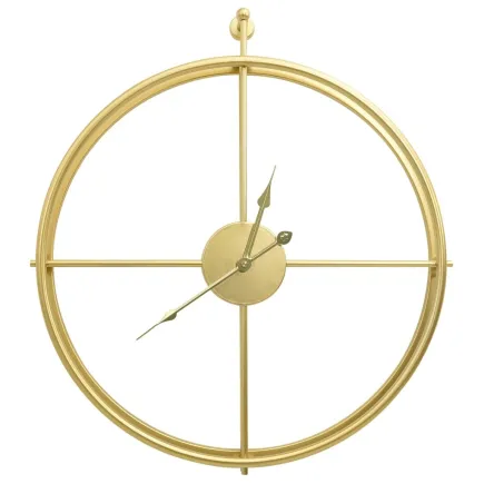 Horloge murale Doré 52 cm Fer 2